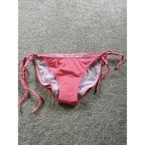 Arizona Jean Co. Women's Swimwear Bikini Bottom S Pink Striped